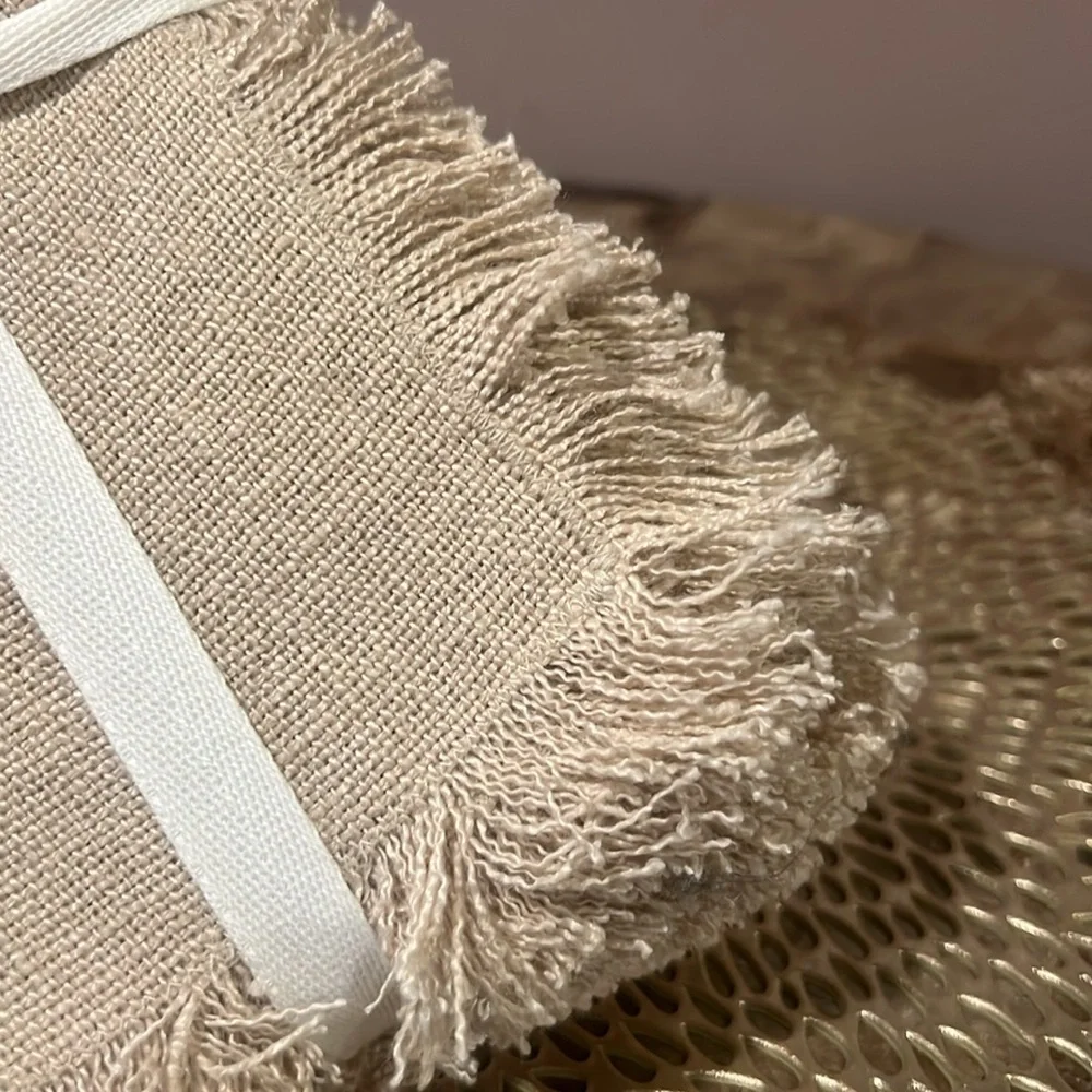 Williams Sonoma “Fringe” Napkins, Set/4